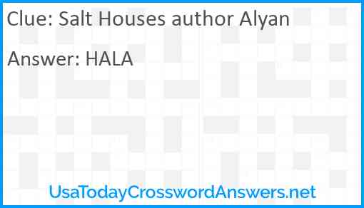 Salt Houses author Alyan Answer