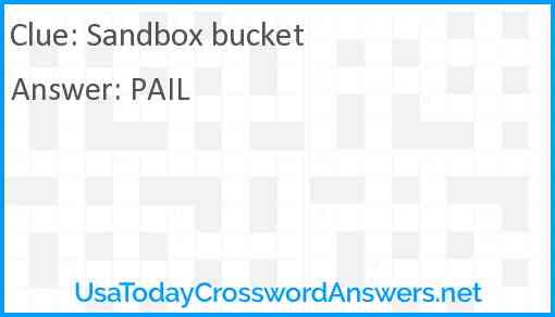Sandbox bucket Answer