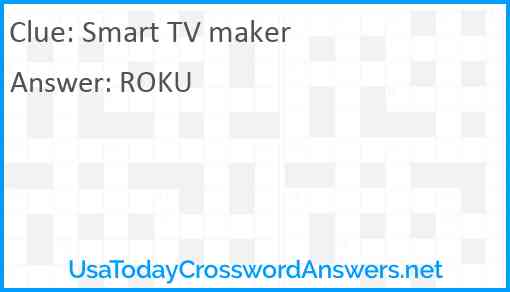 Smart TV maker Answer