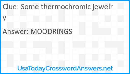 Some thermochromic jewelry Answer