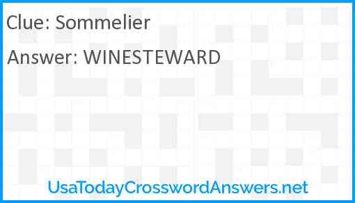Sommelier Answer