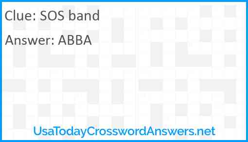 SOS band Answer