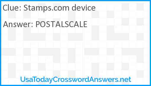 Stamps.com device Answer