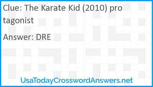 The Karate Kid (2010) protagonist Answer