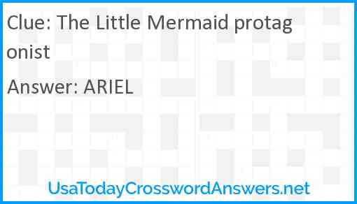 The Little Mermaid protagonist Answer