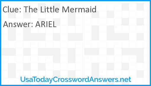 The Little Mermaid Answer