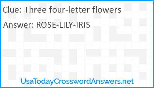 three-four-letter-flowers-crossword-clue-usatodaycrosswordanswers