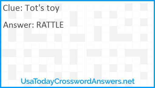 Tot's toy Answer