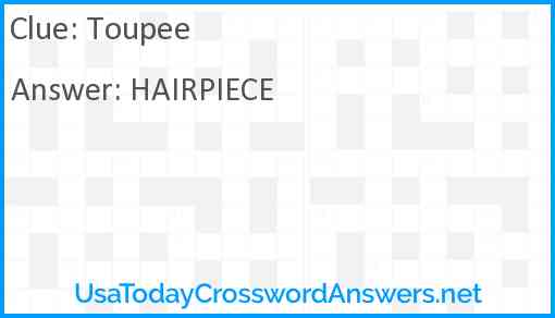 Toupee Answer