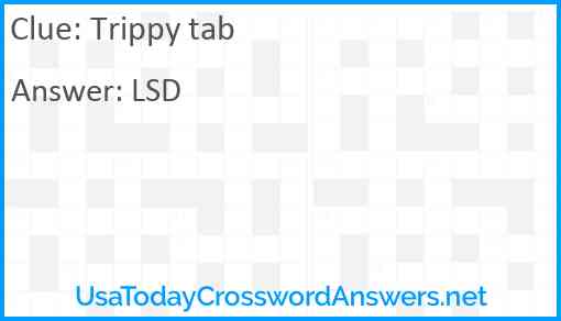Trippy tab Answer