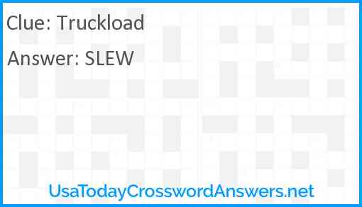 Truckload Answer