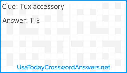 Tux accessory Answer