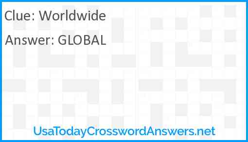 Worldwide Answer
