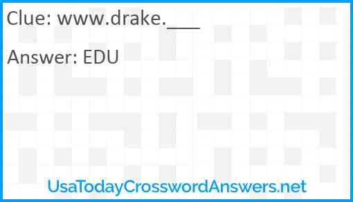 www.drake.___ Answer